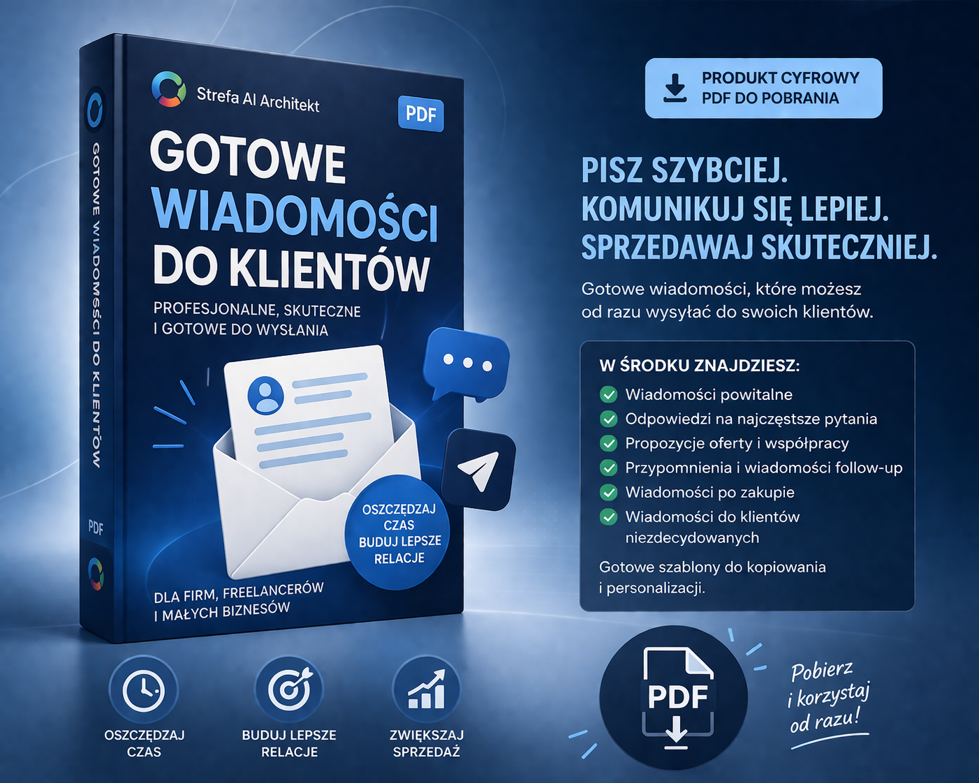 Gotowe wiadomości do klientów