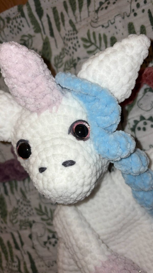 Einhorn-Schmusetuch