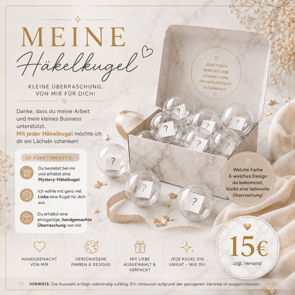 Mytsterie-Häkelkugel