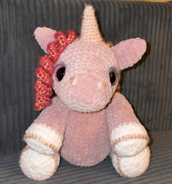 Einhorn mit Glitzerdetails