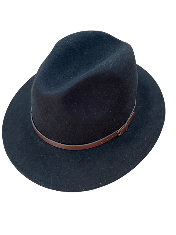 Cowboyhoed donkerblauw