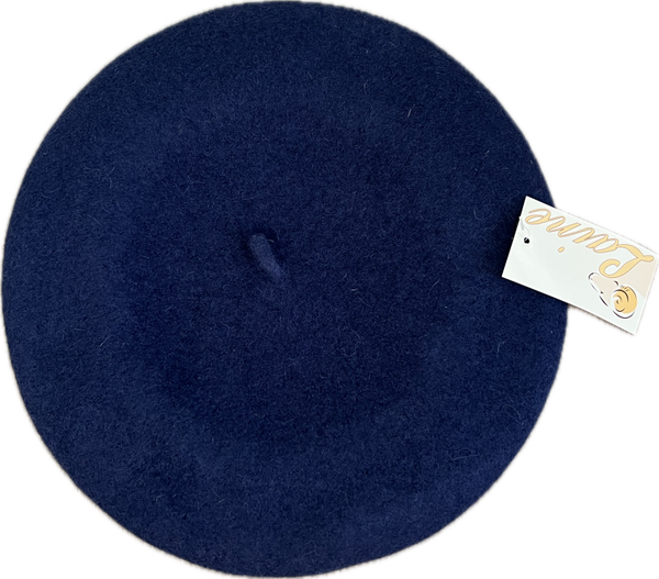 Baret donkerblauw