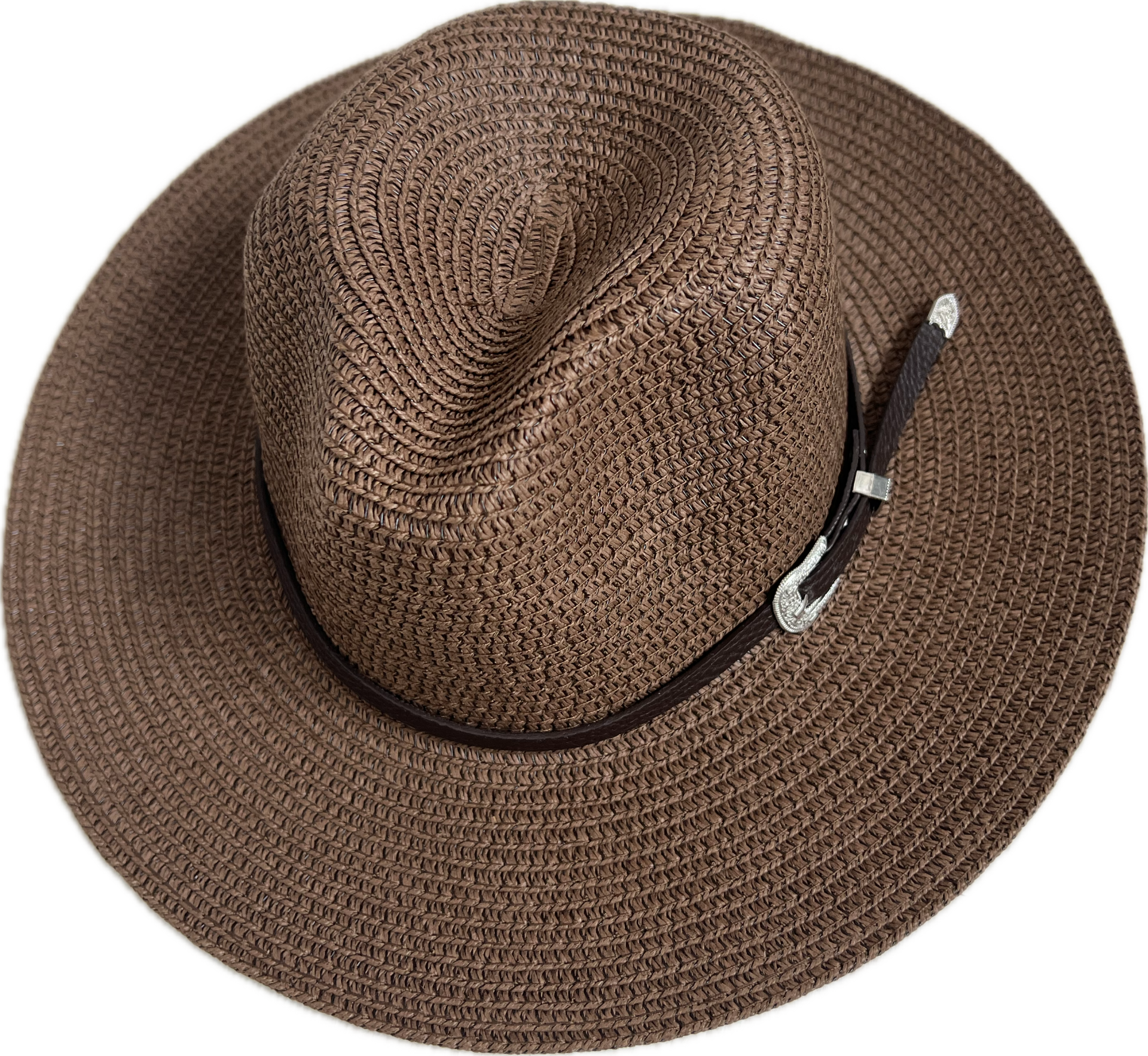 Cowboyhoed donkerbruin
