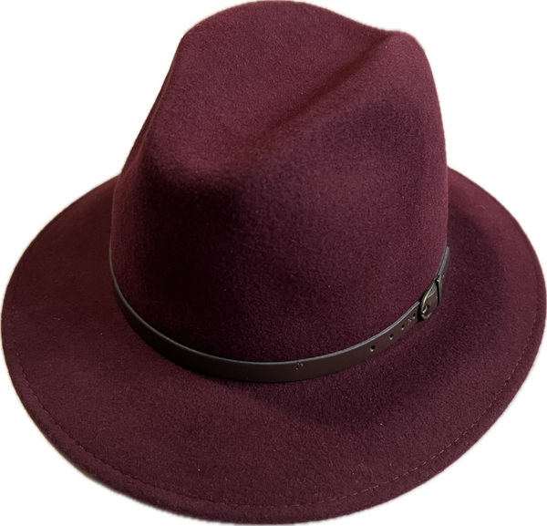 Cowboyhoed bordeaux