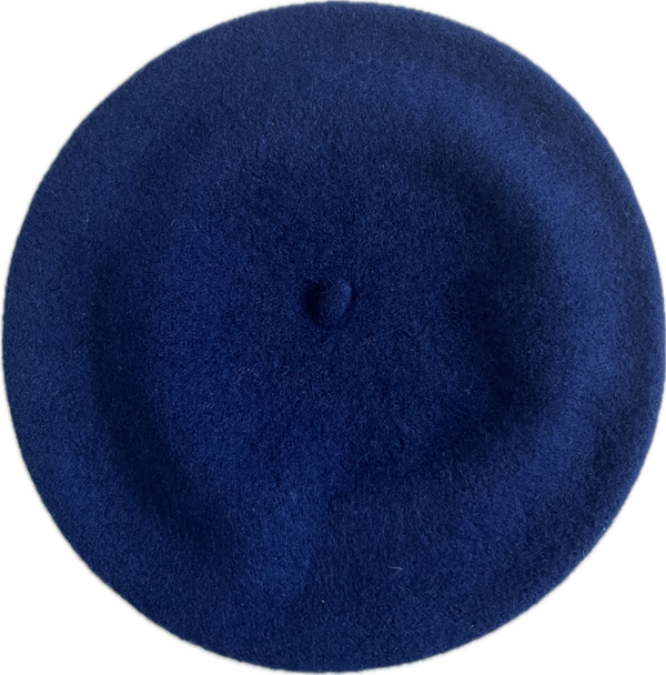 Baret blauw