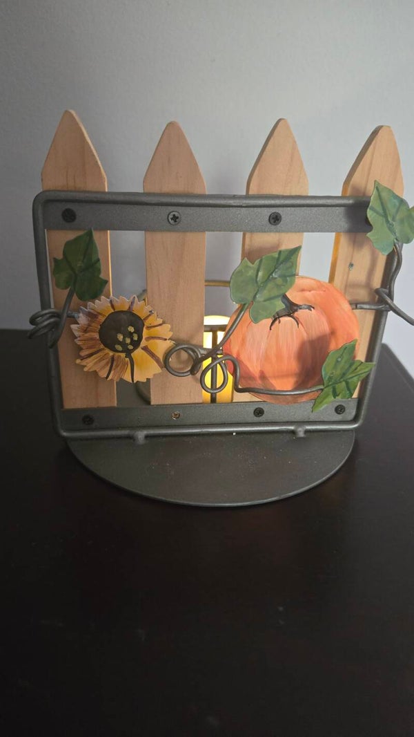 Fall Votive Candle Holder