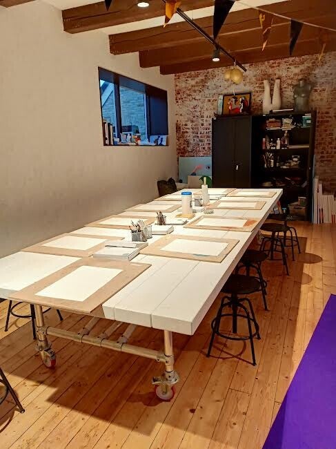 Voorbeeld van atelier bij Kunst met Klazien