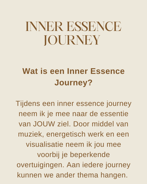 Inner Essence Journey 1:1 Sessie