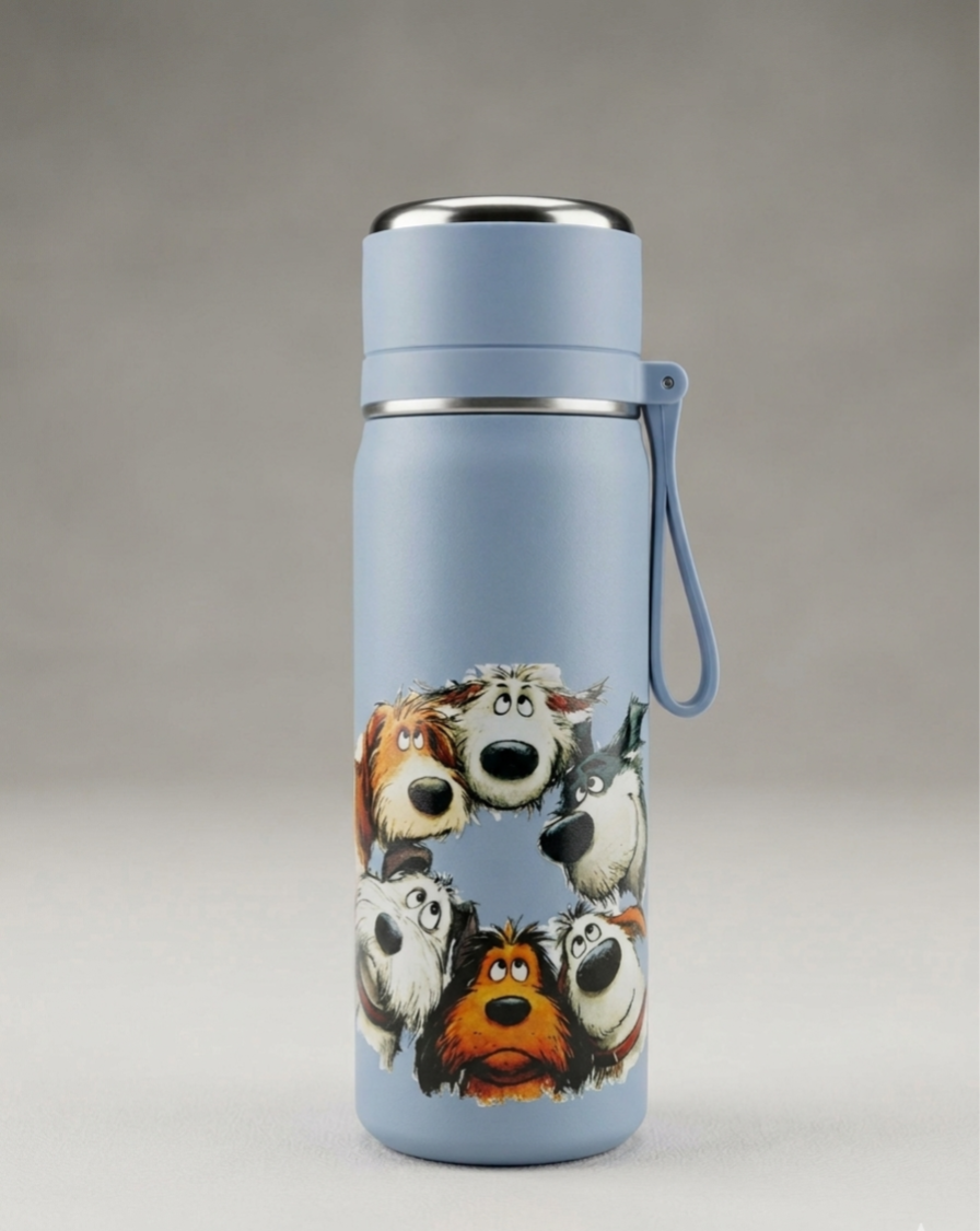 Thermos grappige hond 500ml