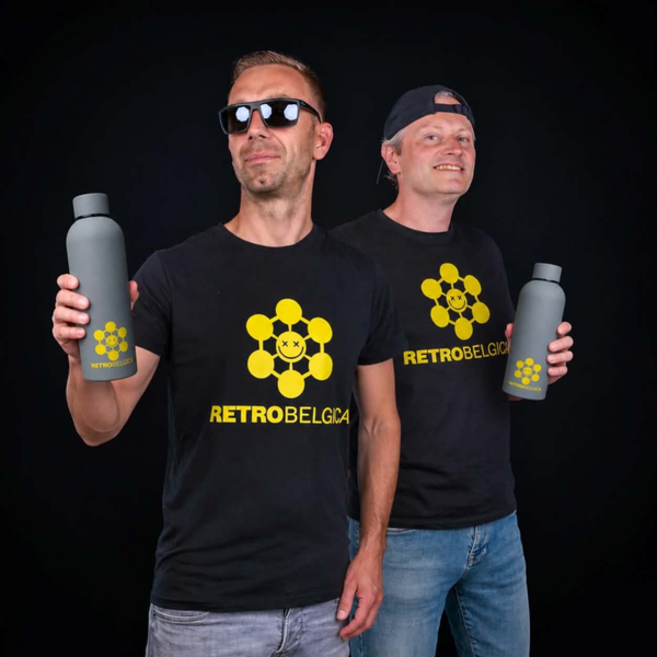 Retro Belgica Cold Water Bottle 500ml enkel op aanvraag!