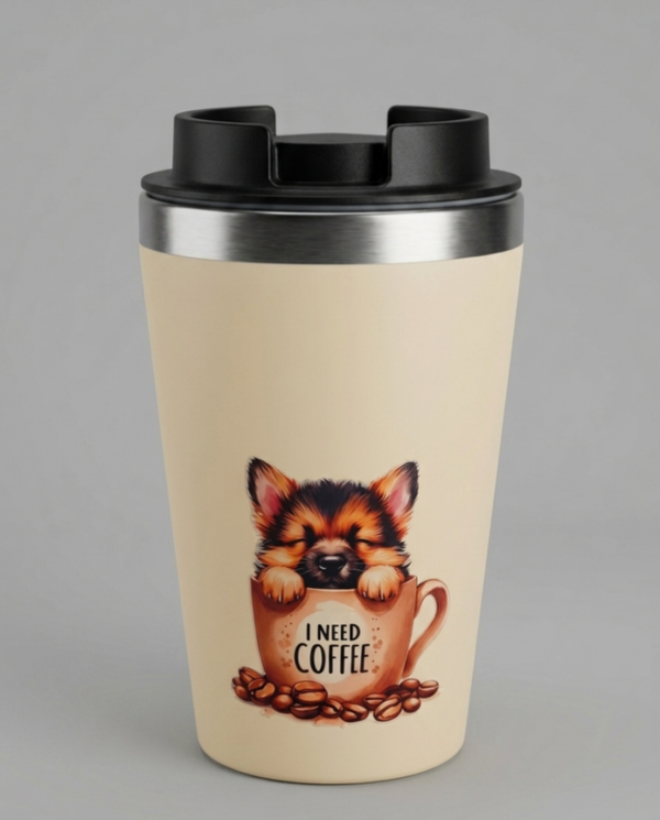 Koffie-to-go beker Duitse herder