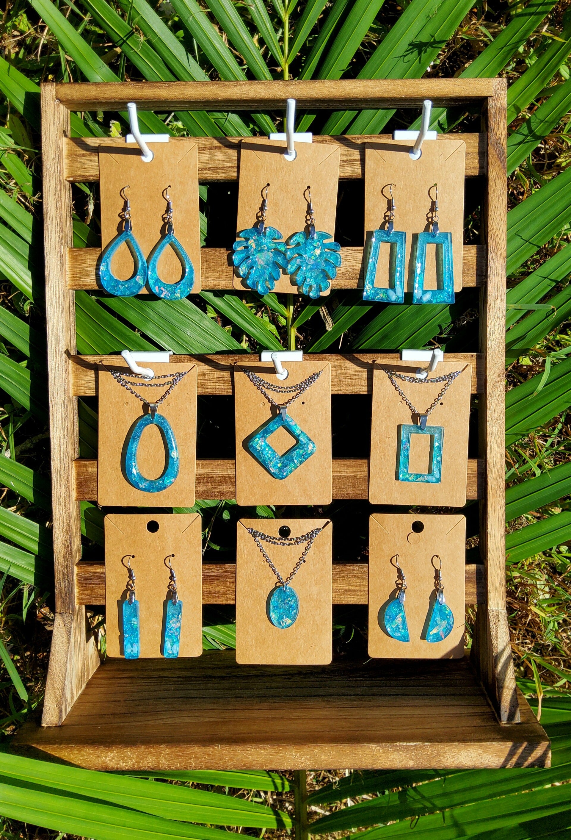 Turquoise Flakes & Butterfly Shells Collection