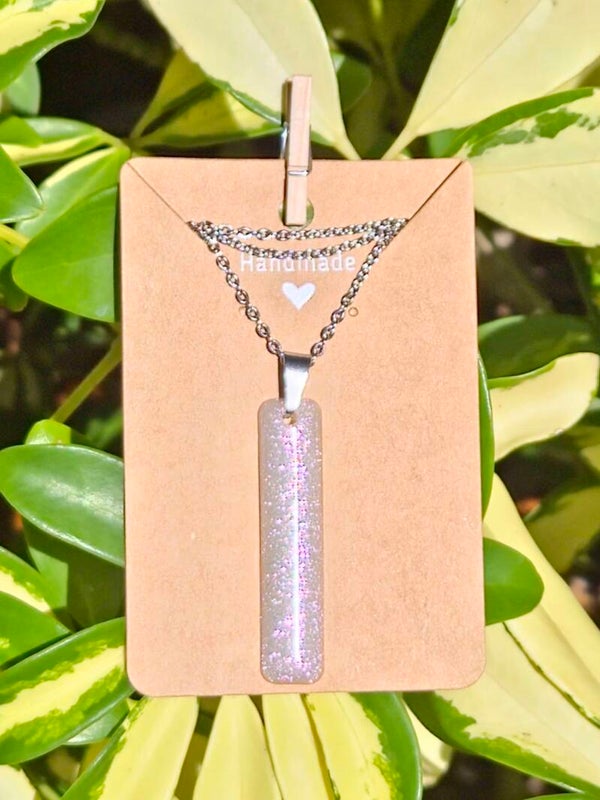 White Pearl Shimmer Collection pendant