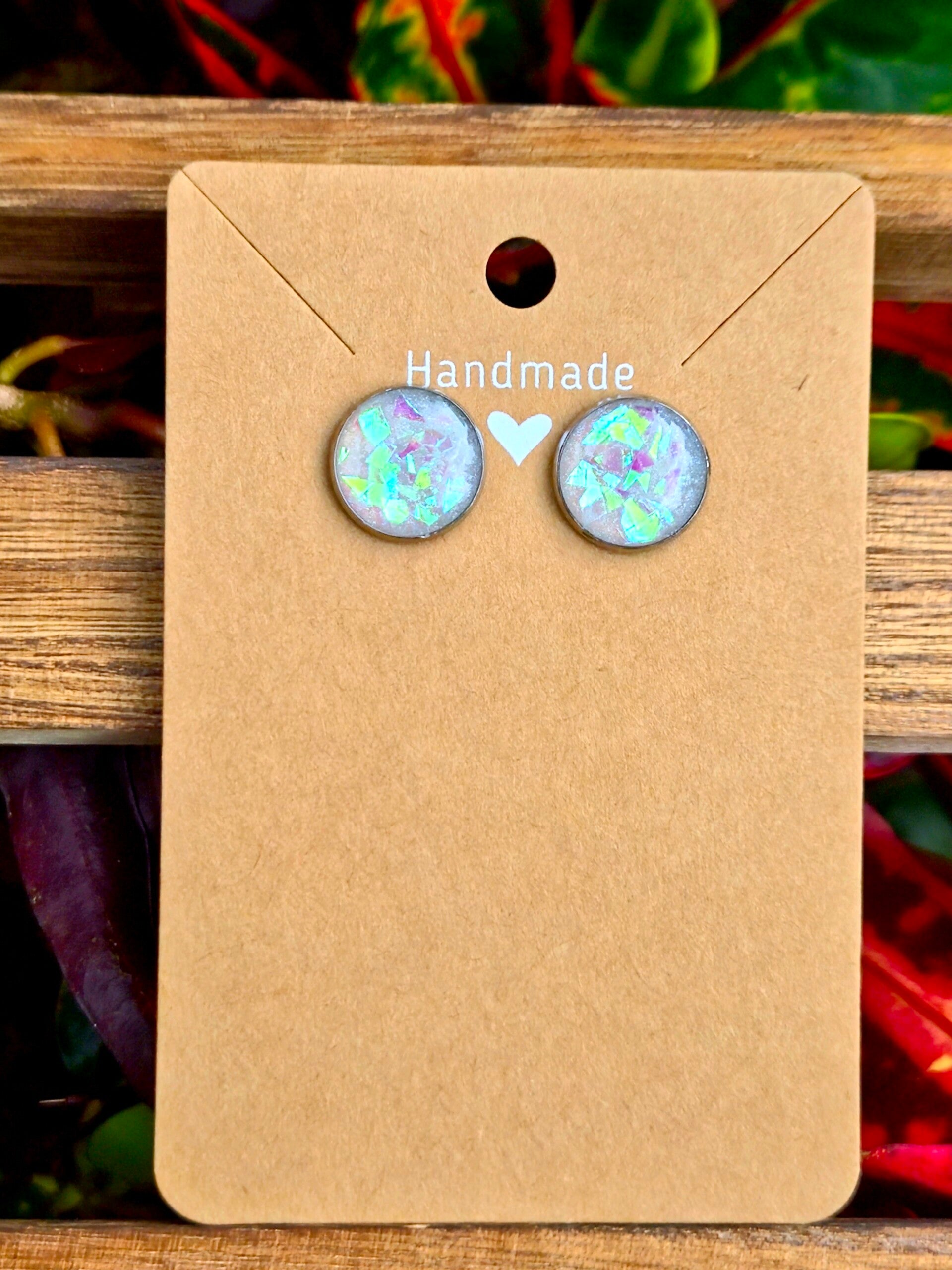 The Lunar Tides Silver Collection Studs