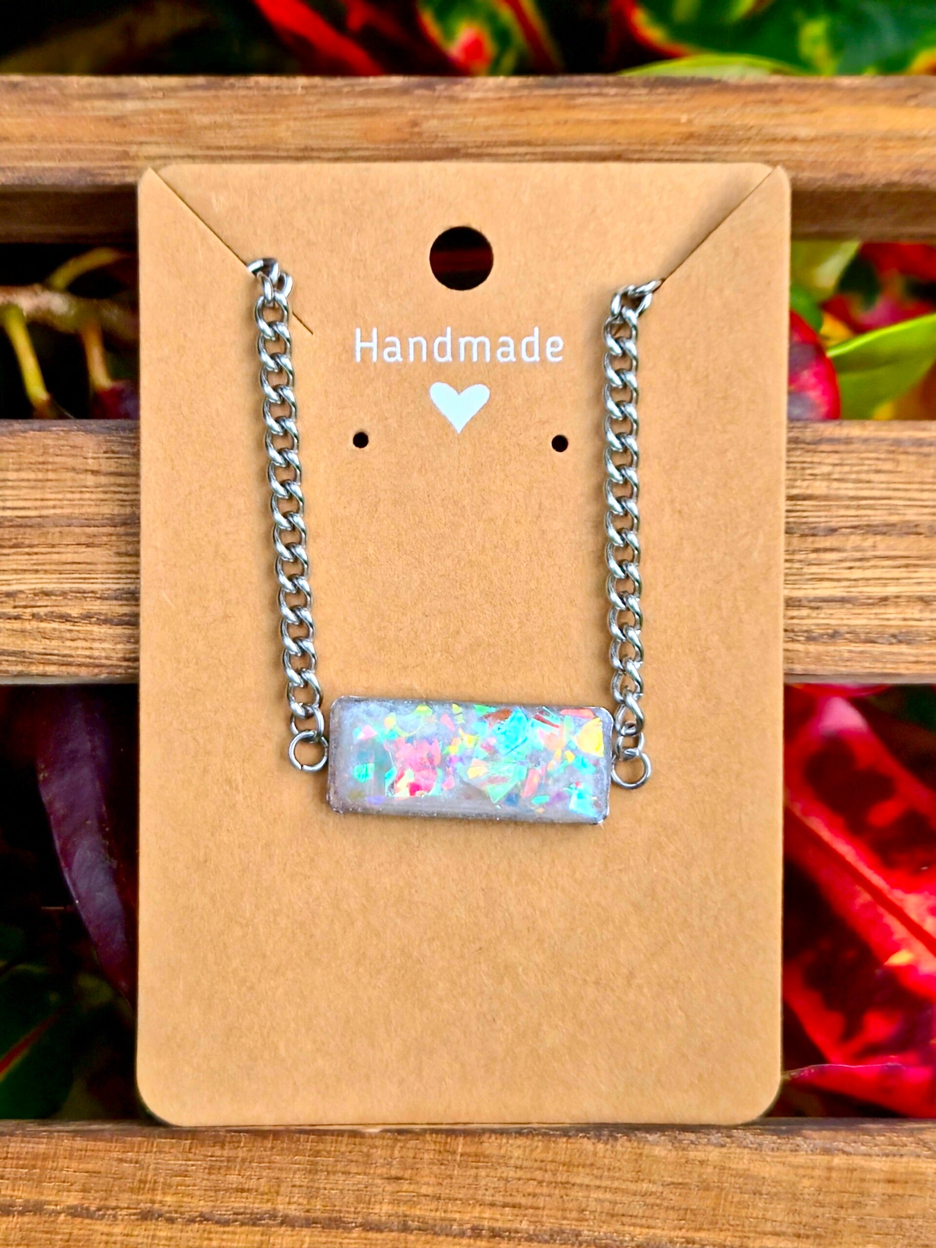 The Lunar Tides Silver Collection rectangular bracelet