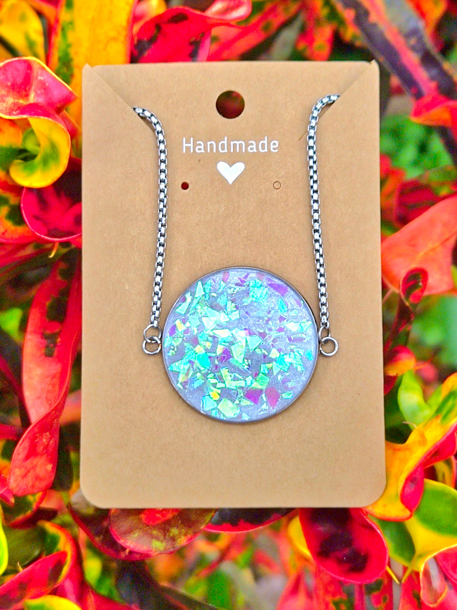 The Lunar Tides Silver Collection bracelet / Digital business card