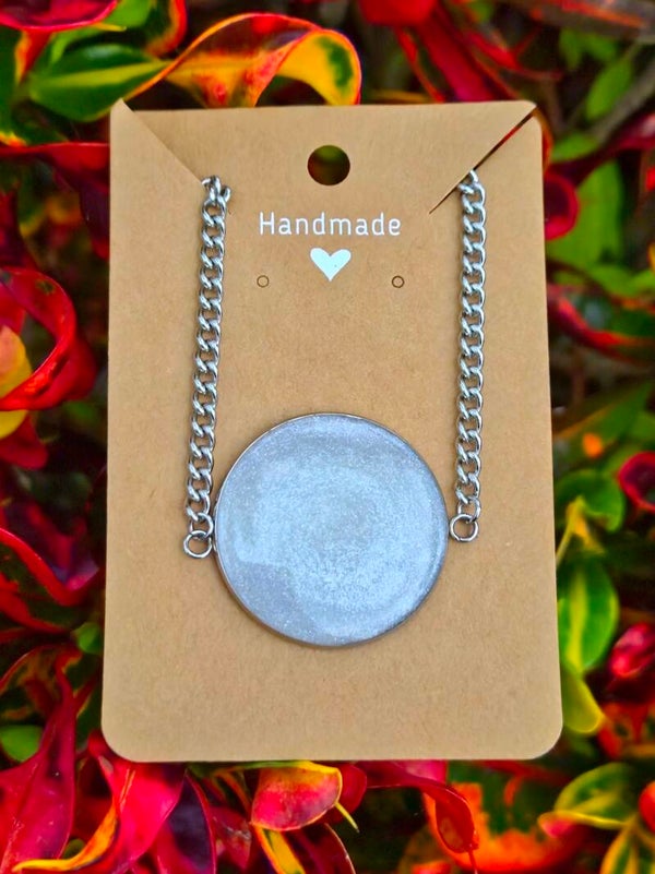 The Lunar Tides Silver Collection bracelet / Digital business card