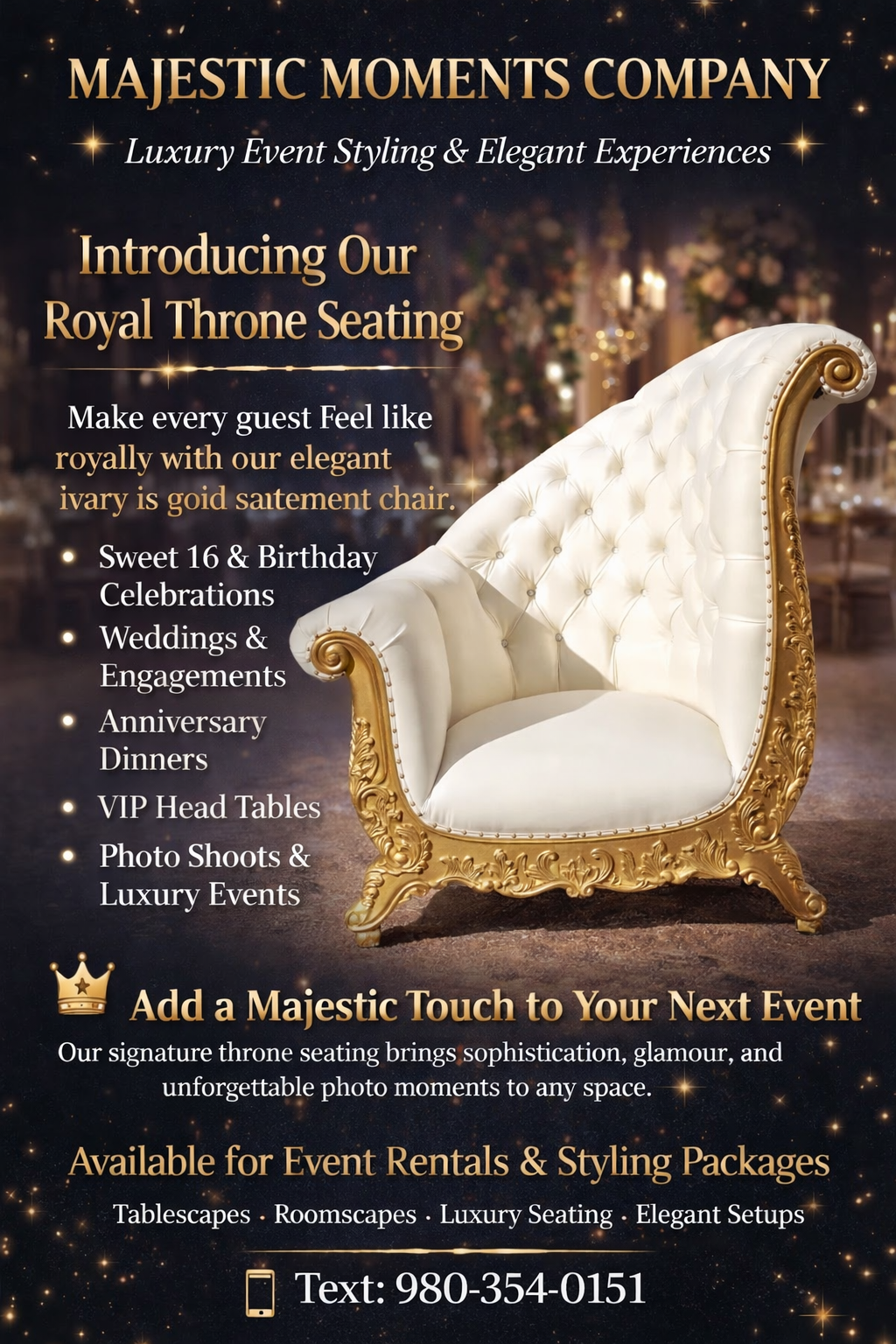 Throne chair