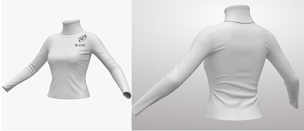 Chic Comfort Women&#039;s Turtleneck Pullover ( coton )