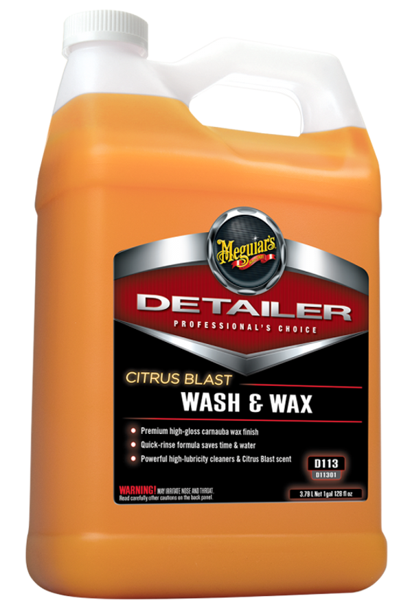 Meguiar's - D113 Citrus Blast Wash and Wax Shampoo