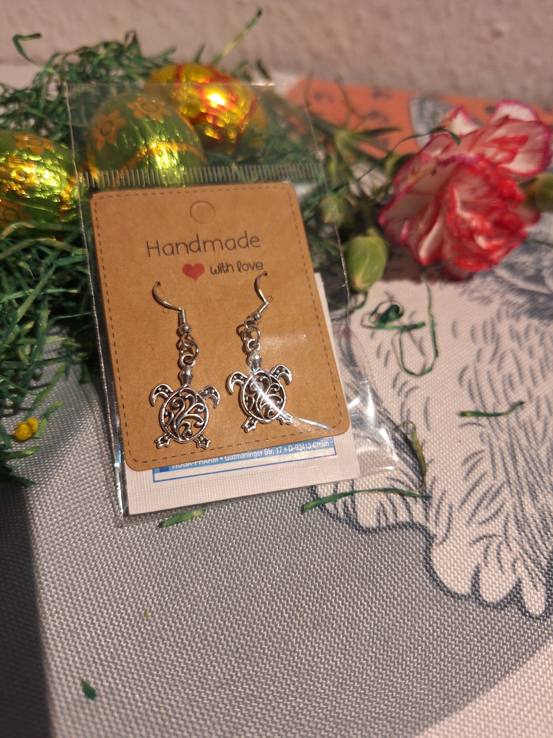 Ohrringe Silberfarbend