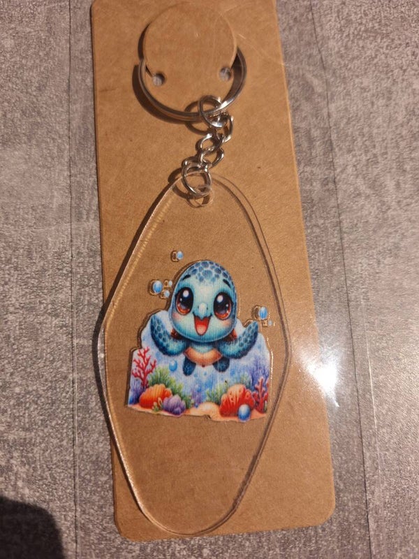 Ovaler Schlüsselanhänger