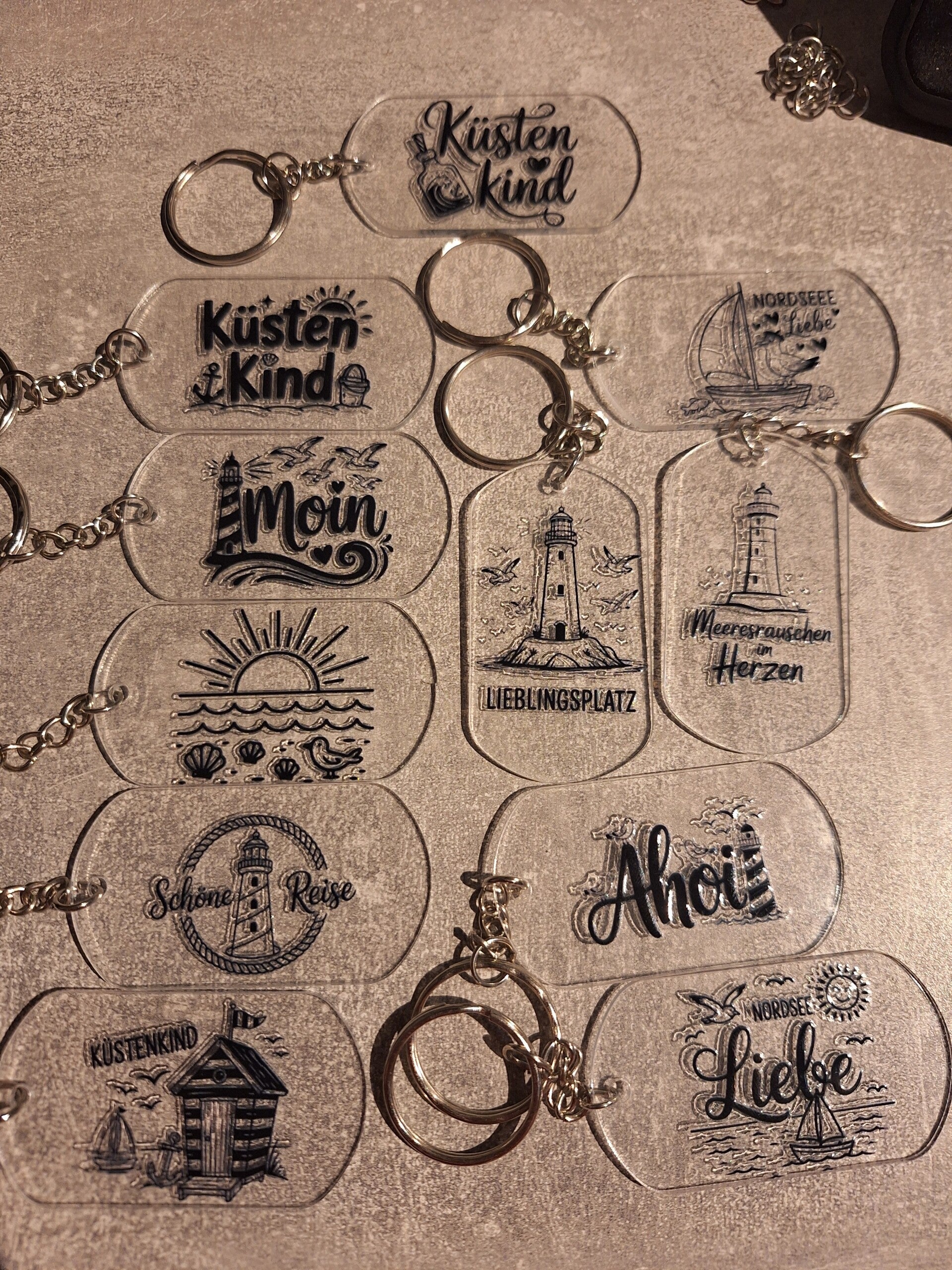 Maritimer Schlüsselanhänger