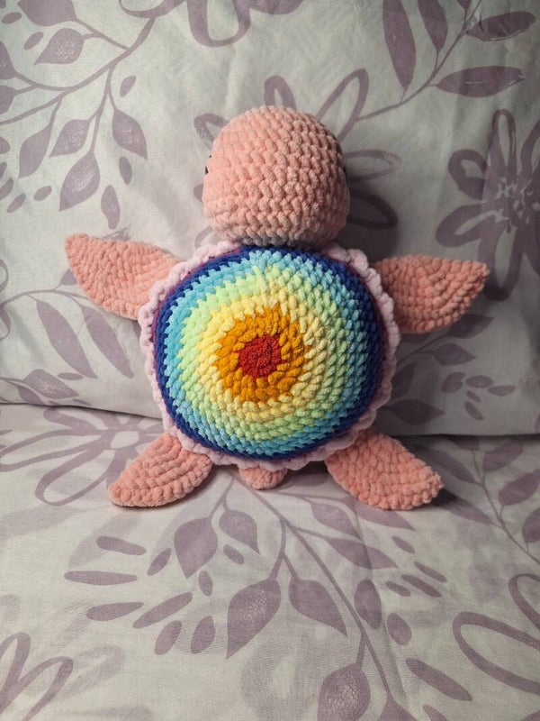 Große Regenbogen- Schildkröte