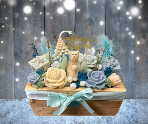 Bouquet  parfumé ours illuminé  Parfum  Hivers Scandinave