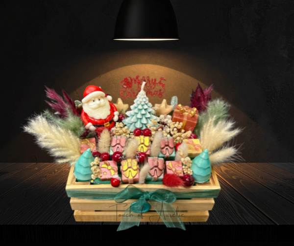 Bouquet  parfumé Père Noel  illuminé  Parfum  Mon beau sapin