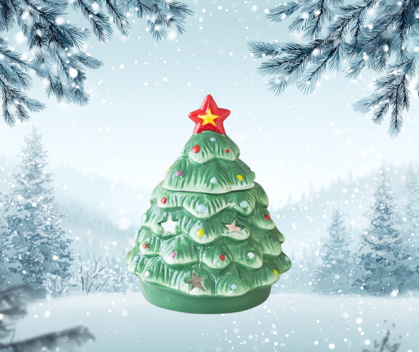 Bruleur sapin de Noel vert