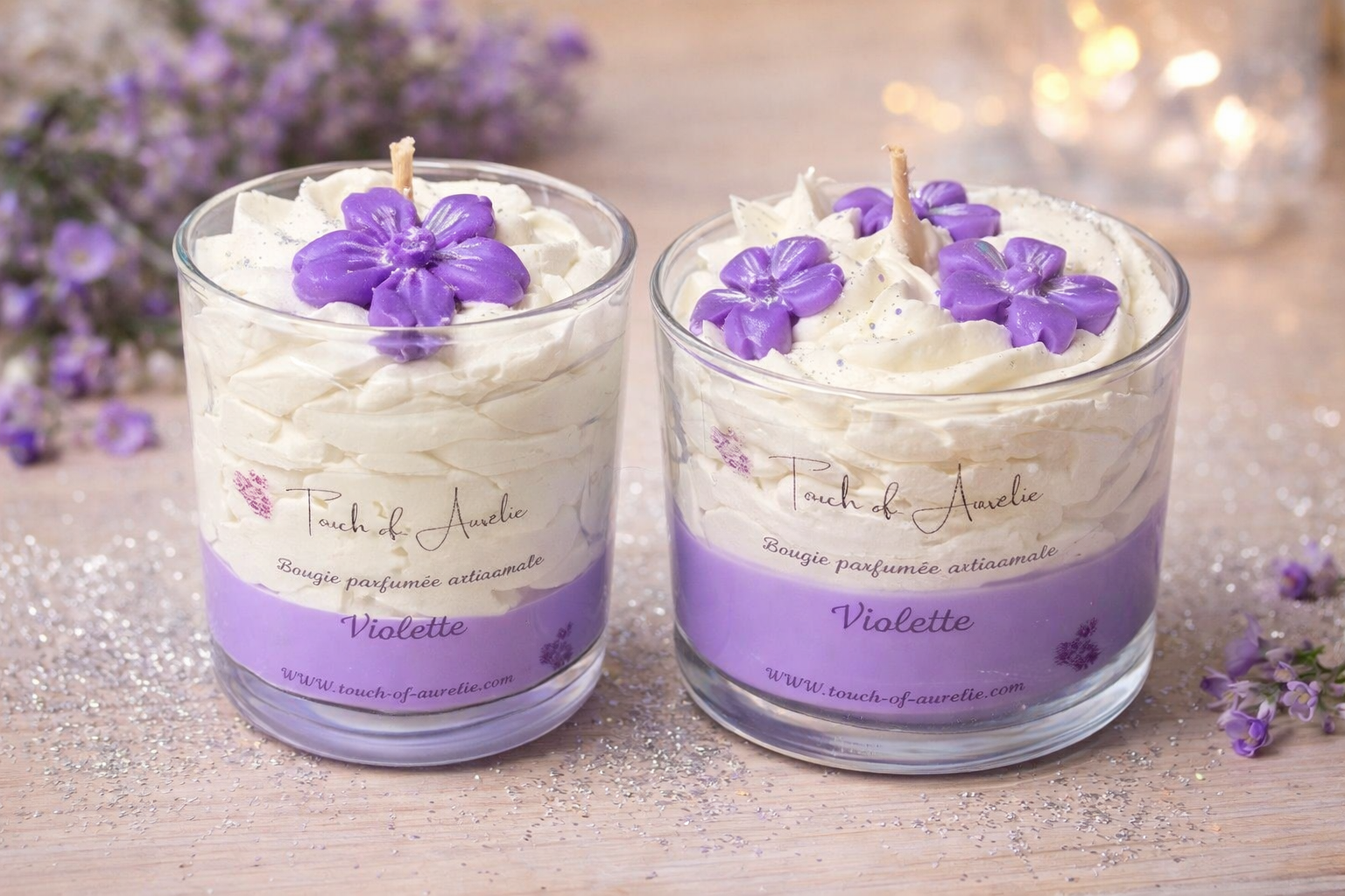 Bougie Violette