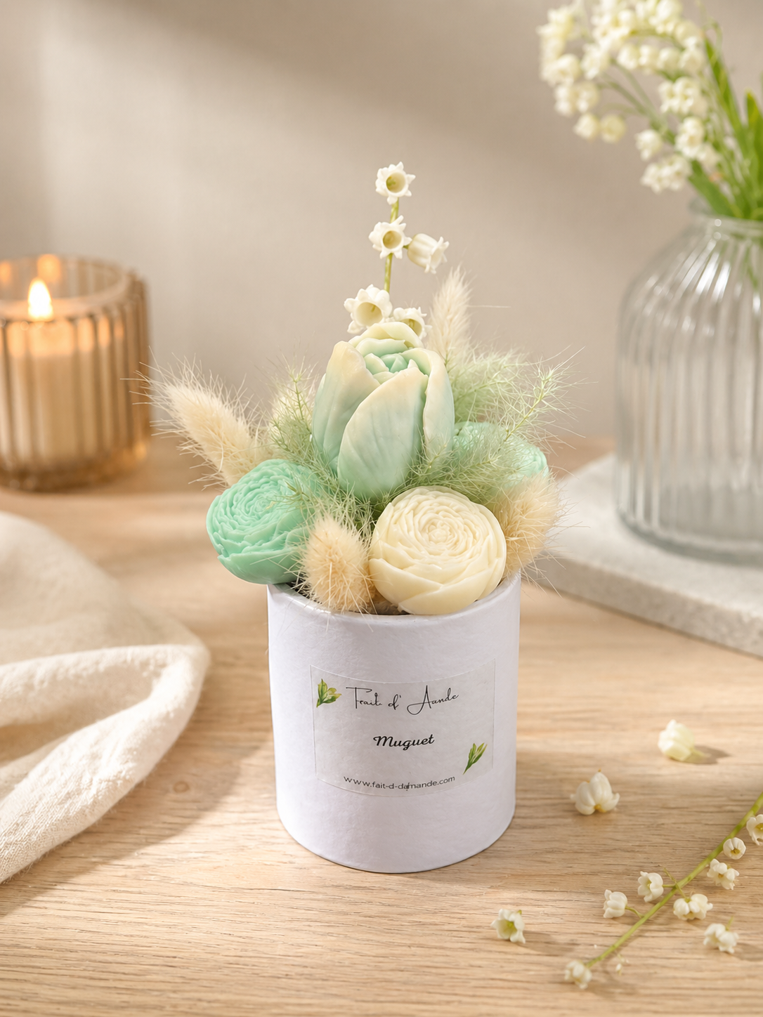 Petit bouquet fondants parfumé Muguet