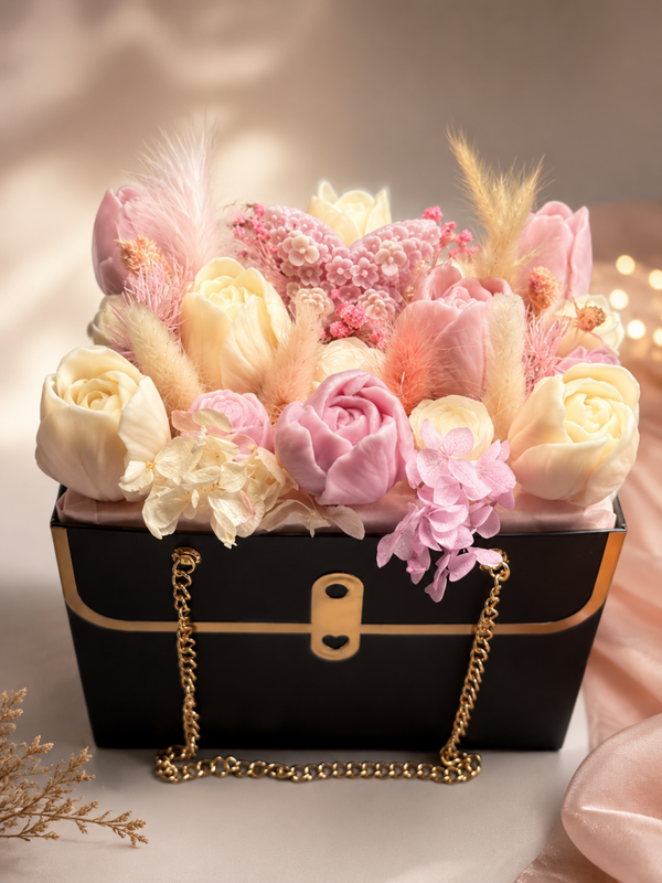 Bouquet sac fondants parfumés inspiré la vie est belle