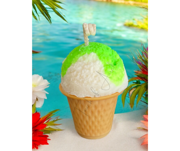 Glace coco et citron vert