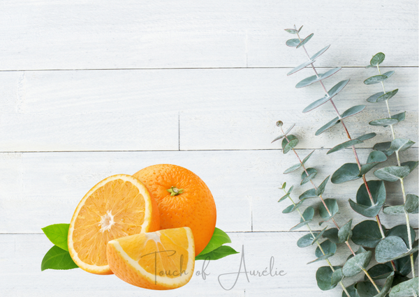 Eucalyptus et orange