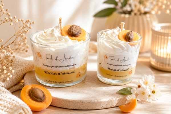 Bougie Nectar d'abricot