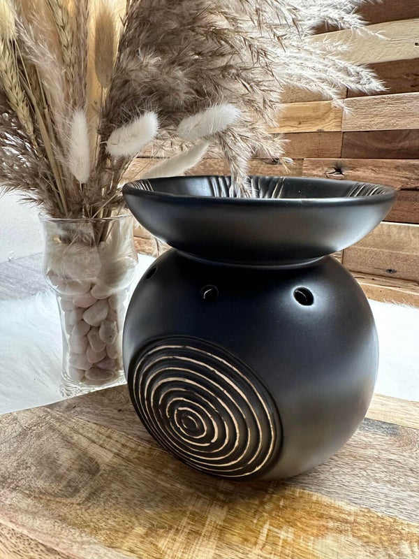Brûleur Rond Noir XXL