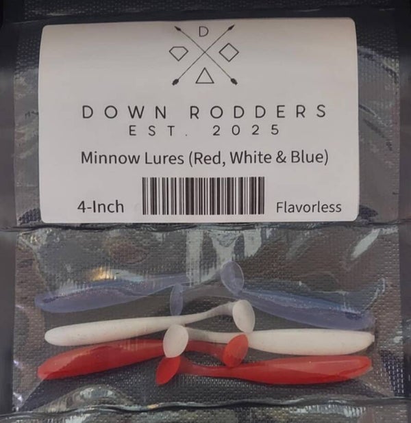 4-Inch Minnow Lures (6-Count)