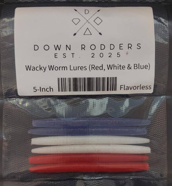 5-Inch Wacky Worm Lures (6-Count)