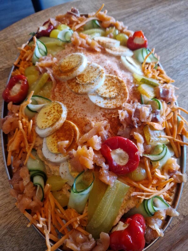 Zalmsalade