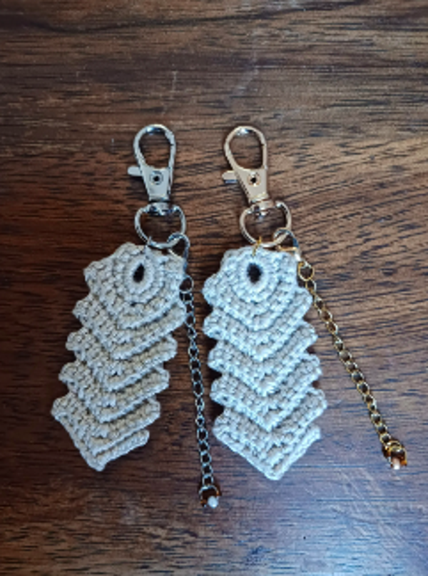 Porte Clef / Bijoux de sac Plume