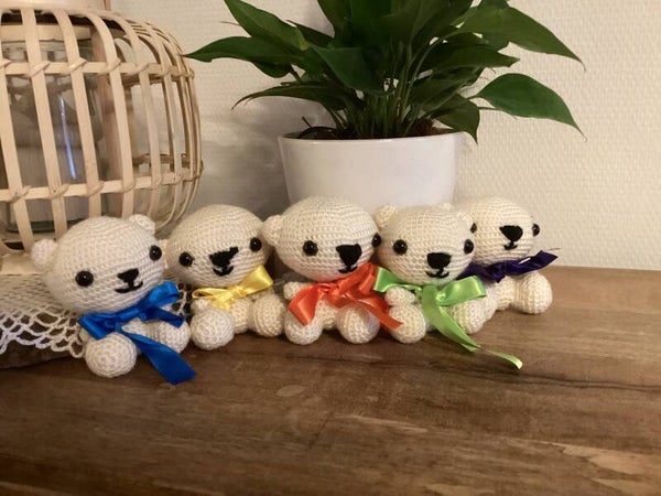 Ijsbeertje met strik