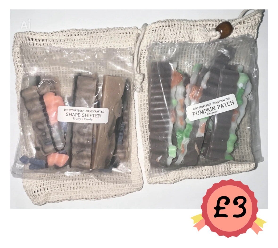 Soap Scraps & Scrub Bags
