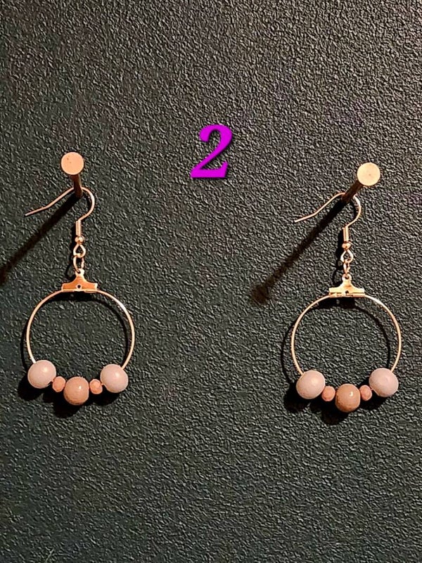 Boucles d'oreilles Bohême