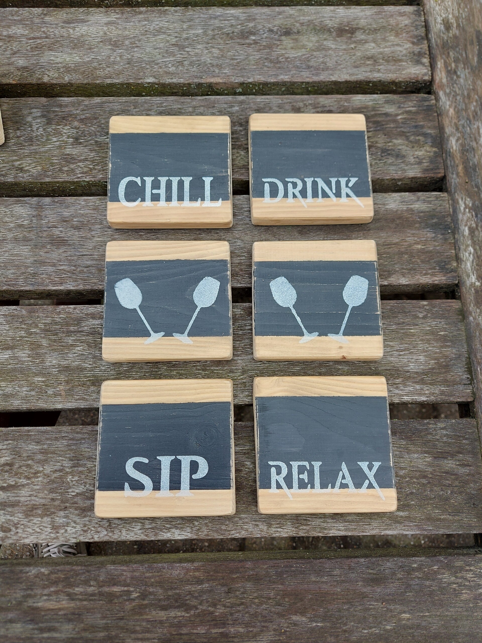 Onderzetters "Chill"