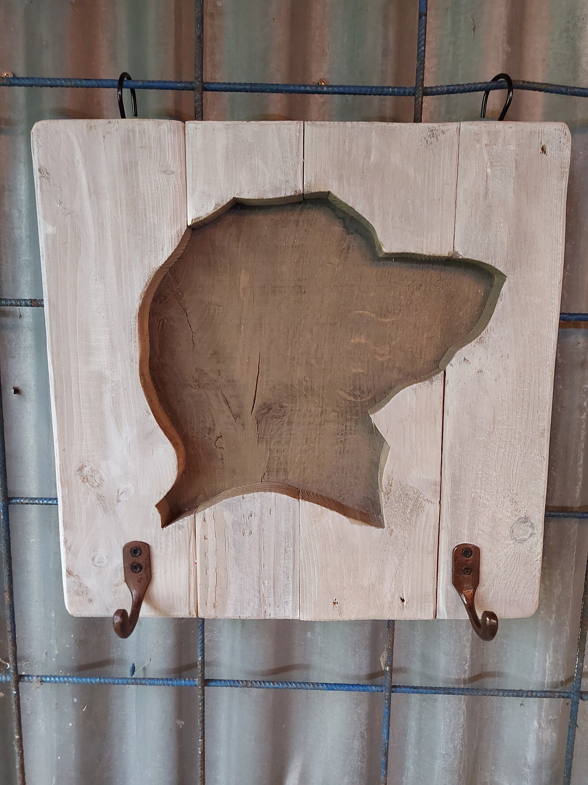 Hondenkapstok "Hoofd"