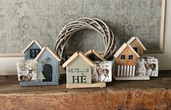 serviettenhouder "huisje"