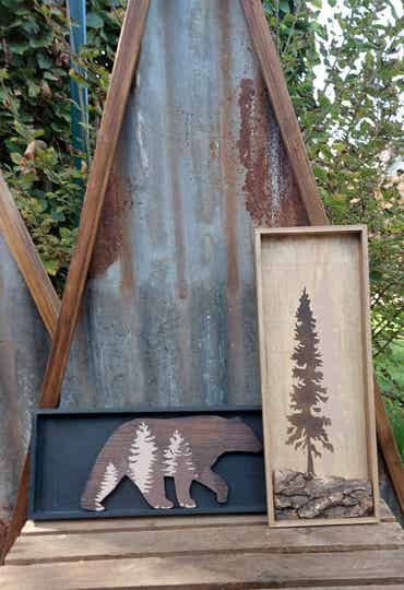 Set bordjes " winter"