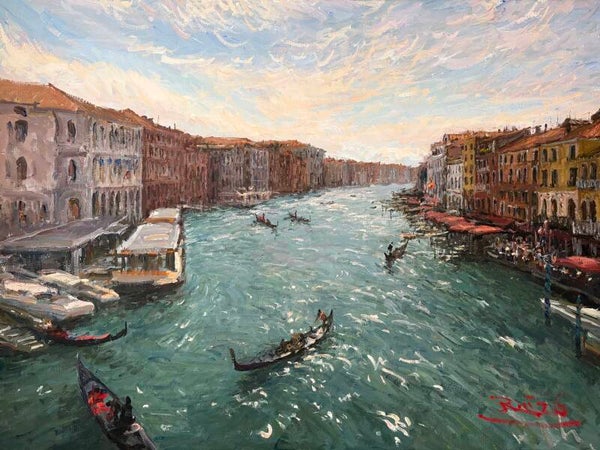 The Grand Canal from Ponte di Rialto